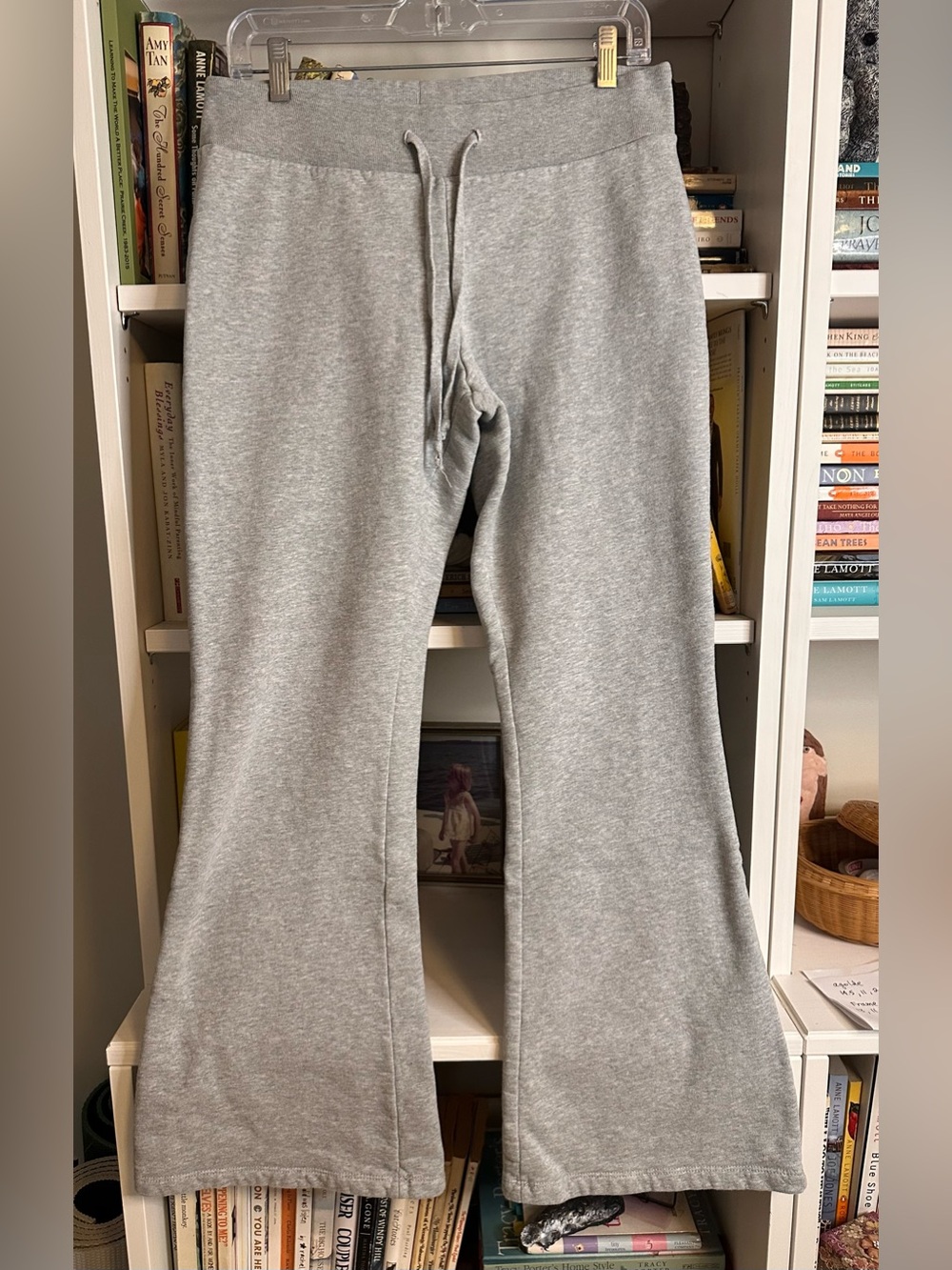 Brandy Melville All Cotton Flare Sweatpants.